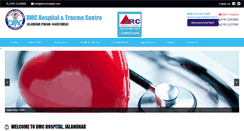 Desktop Screenshot of dmchospital.com